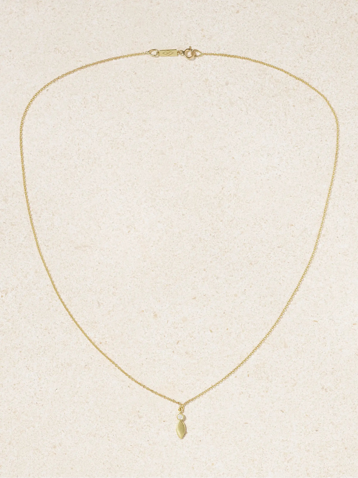 Jennifer Meyer 18-karat Gold Diamond Necklace