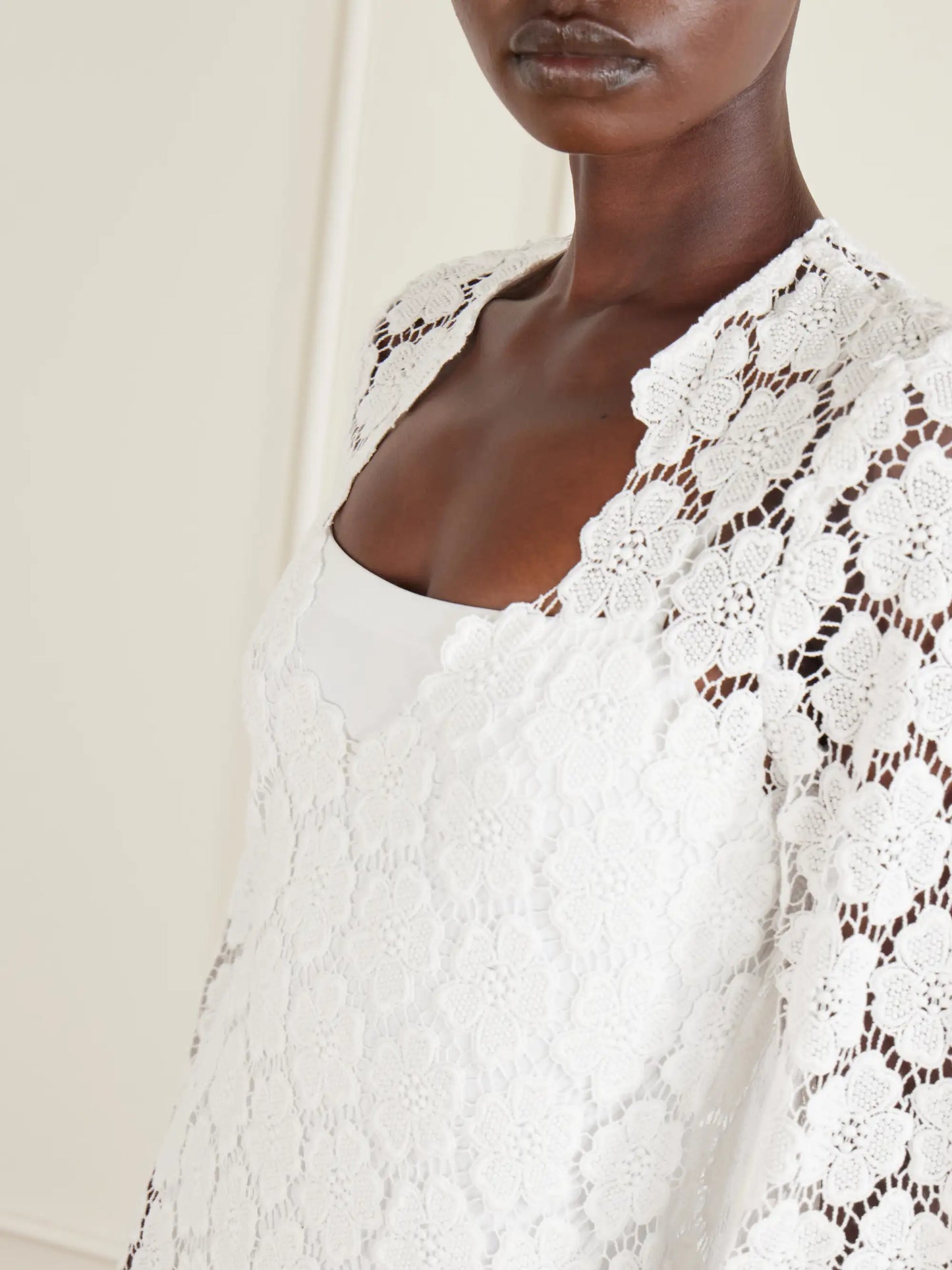 Arelis Crocheted Cotton Maxi Dress
