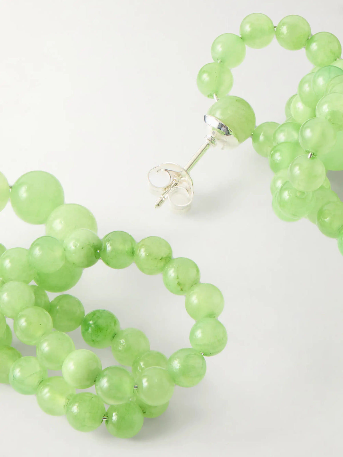 Beaded Calcite Earrings