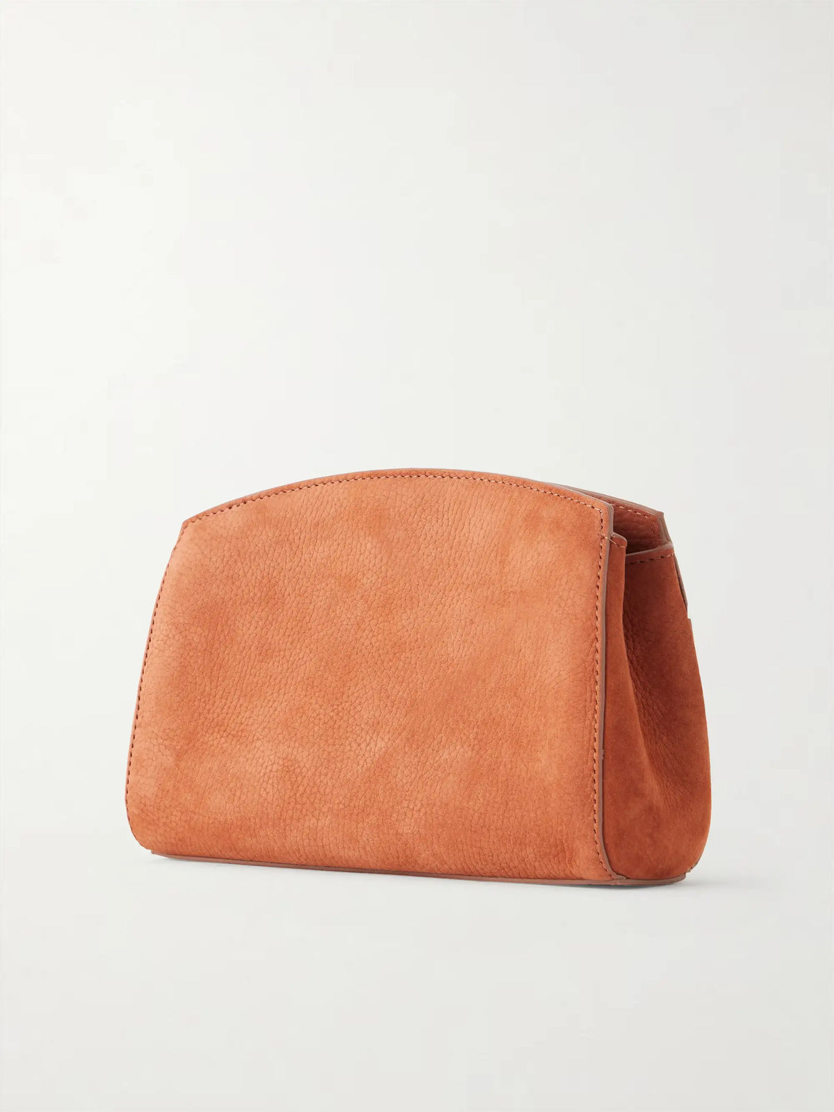 Pushlock Leather Clutch