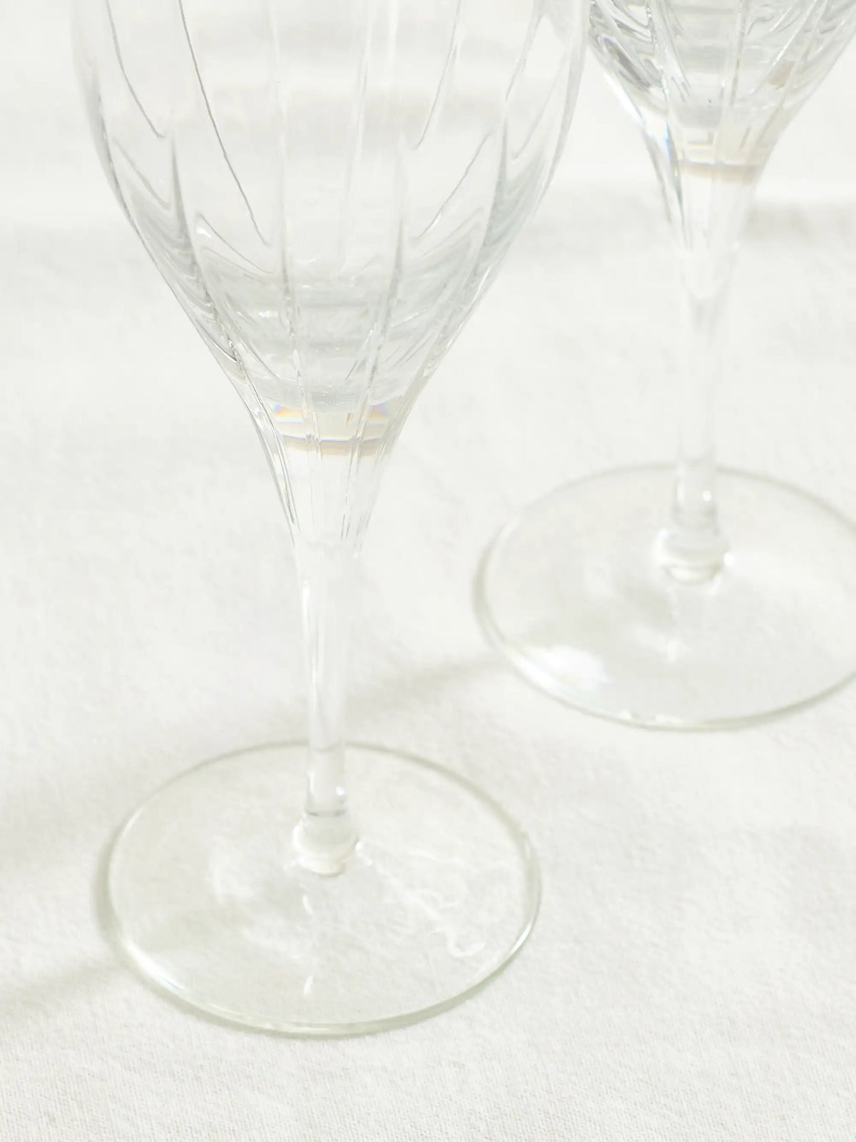 Iriana Set Of Two Crystal Water Glasses