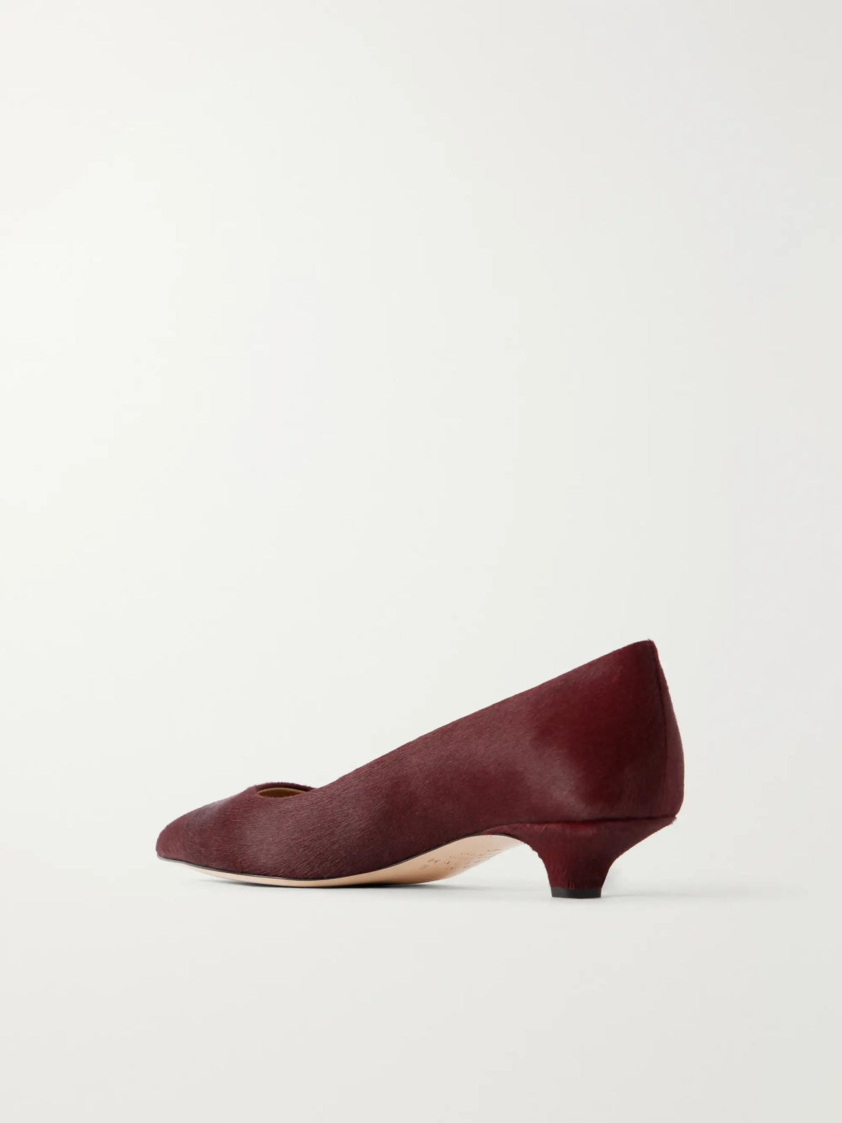 Jamie Haller The Kitty Point 30 Calf-hair Pumps