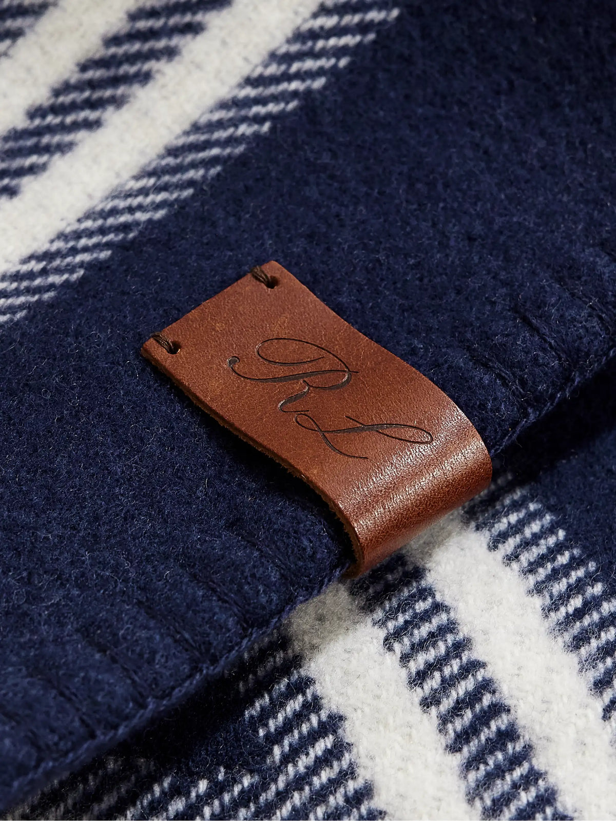 Berken Merino Wool And Cashmere-blend Jacquard Blanket