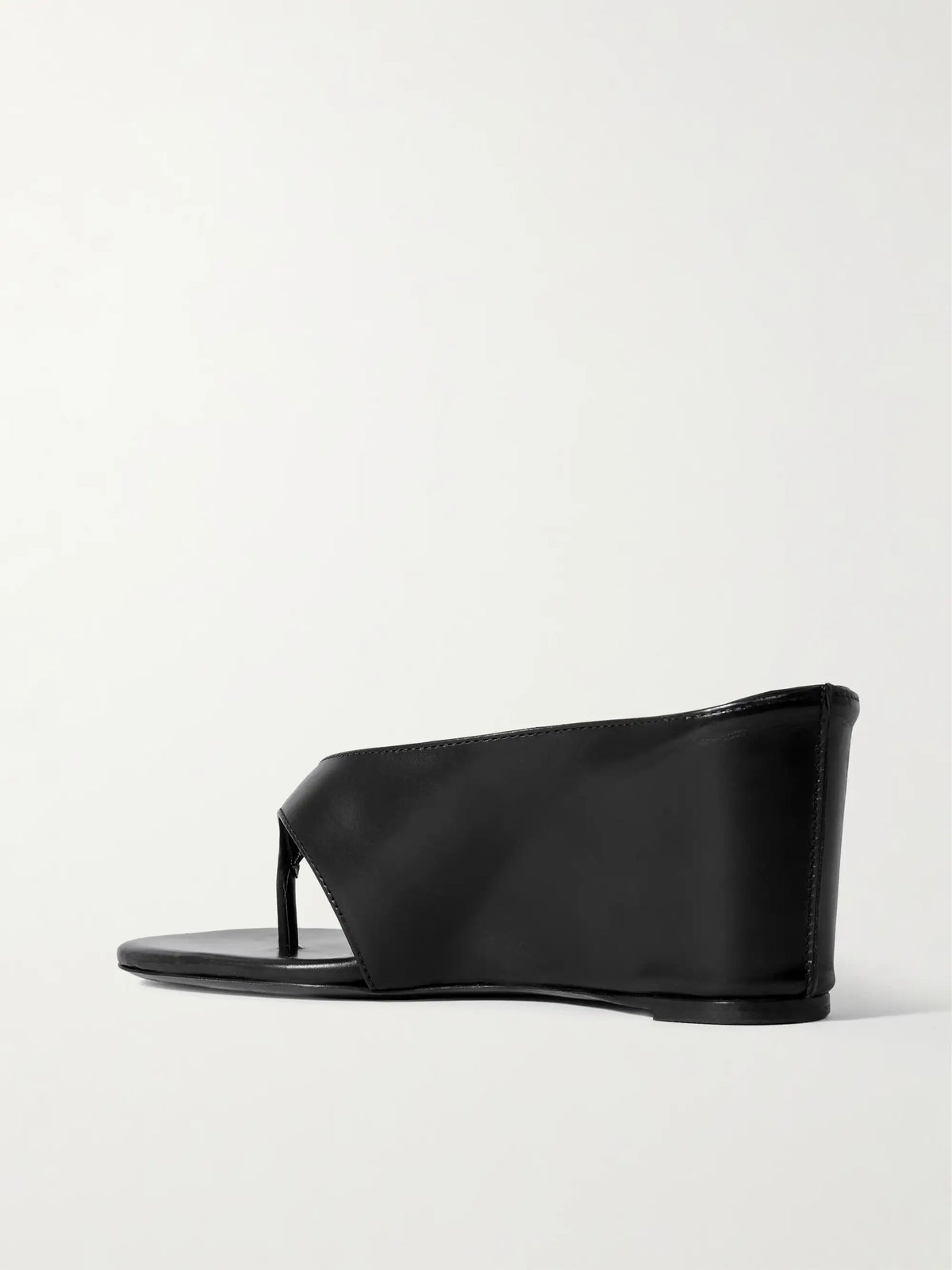 Yaga Leather Wedge Sandals
