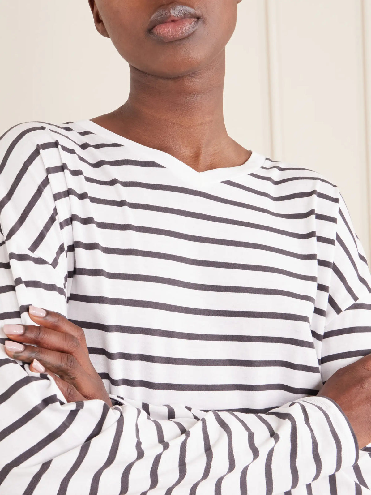 Jamie Haller The High Striped Cotton T-shirt