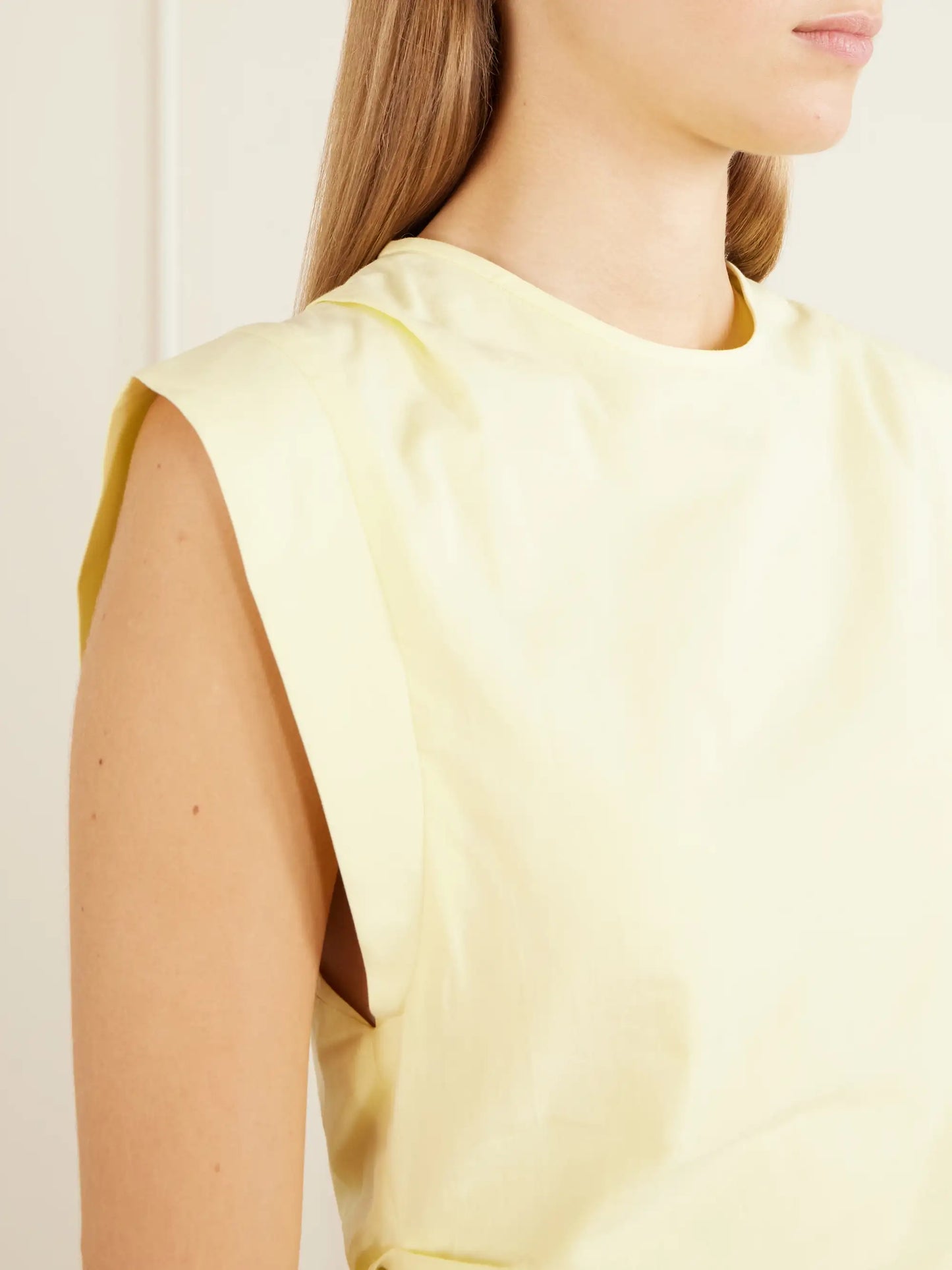 Rochelle Cropped Cotton Tank