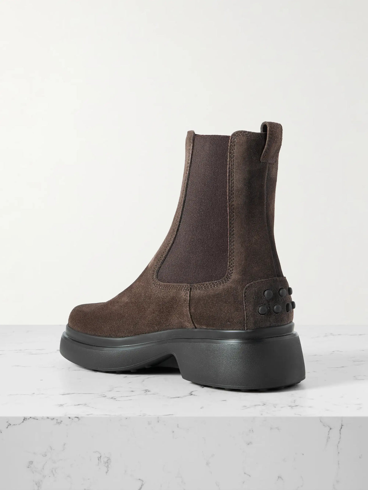 Gomma Suede Chelsea Boots