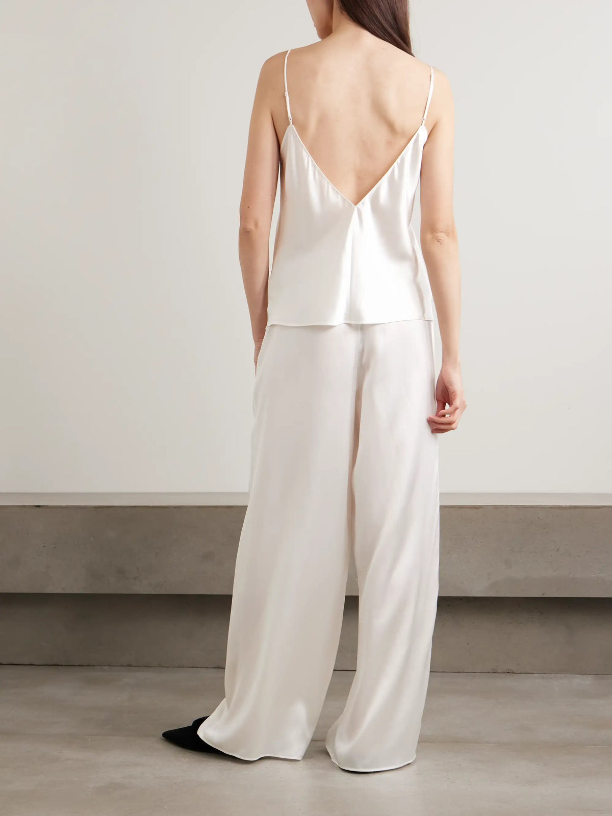 Blair Silk-satin Pajamas