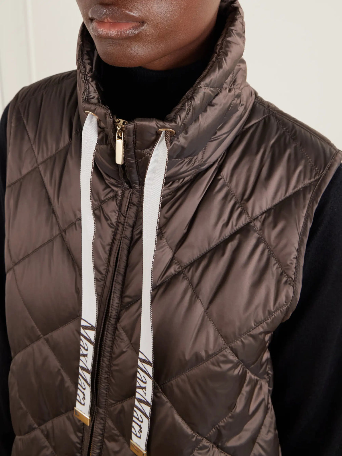 Max Mara Tregic Quilted Shell Down Vest