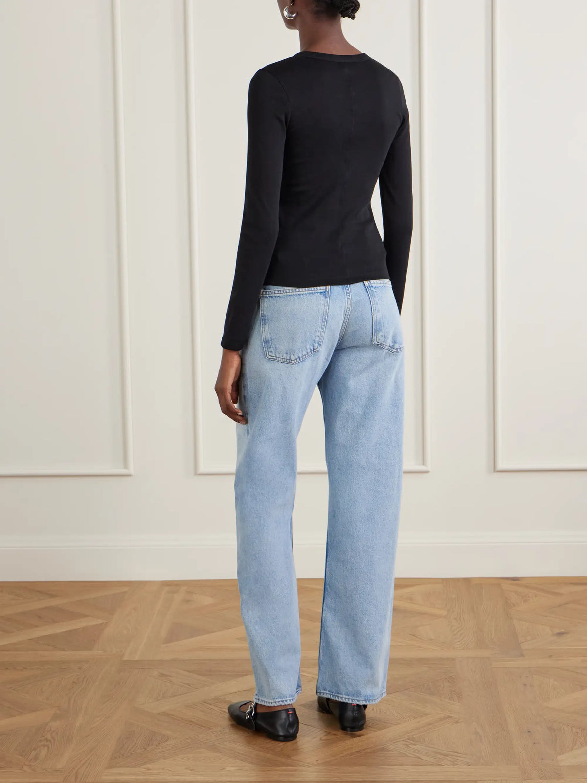 Iman Organic Cotton-jersey T-shirt