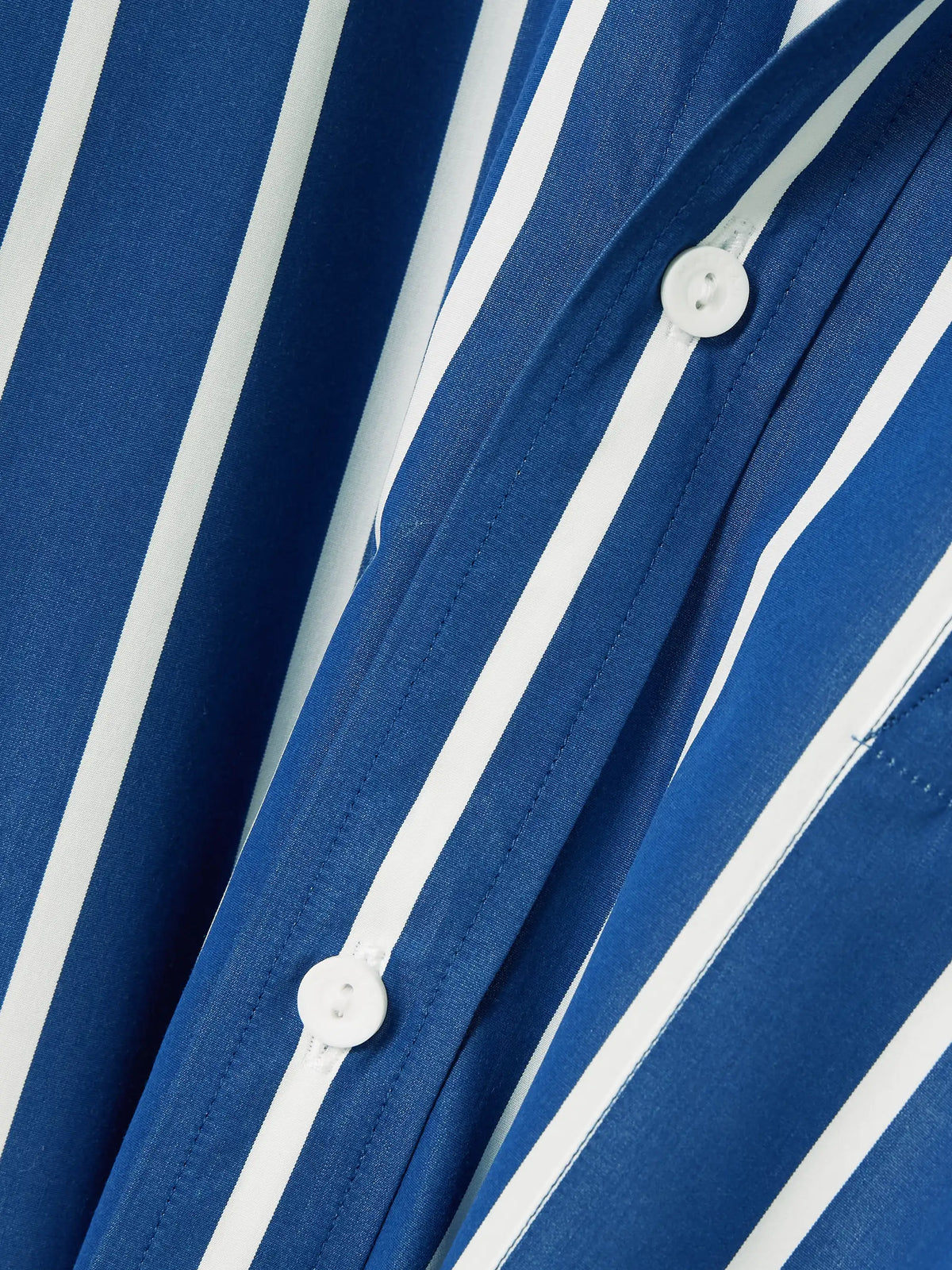 Matteau Striped Cotton-poplin Shirt