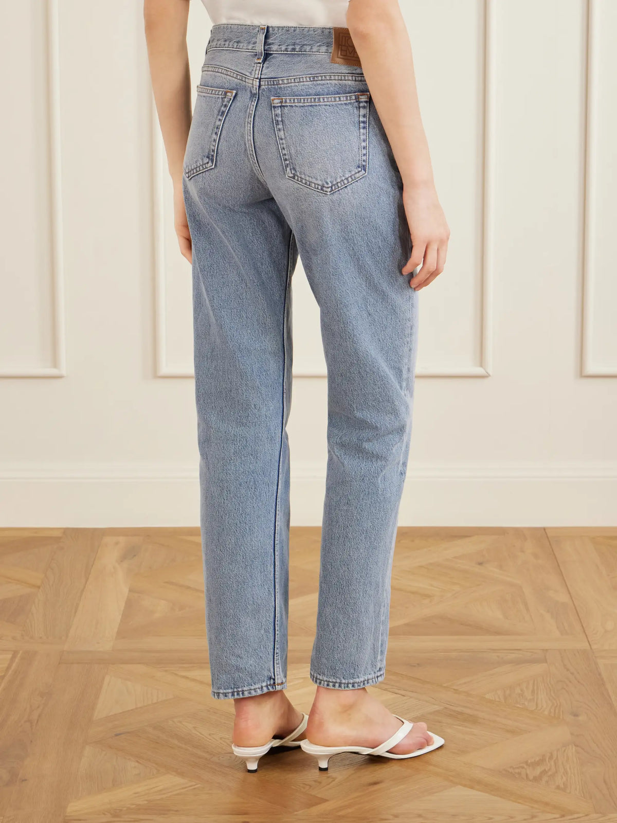TOTEME Low-rise Straight-leg Jeans
