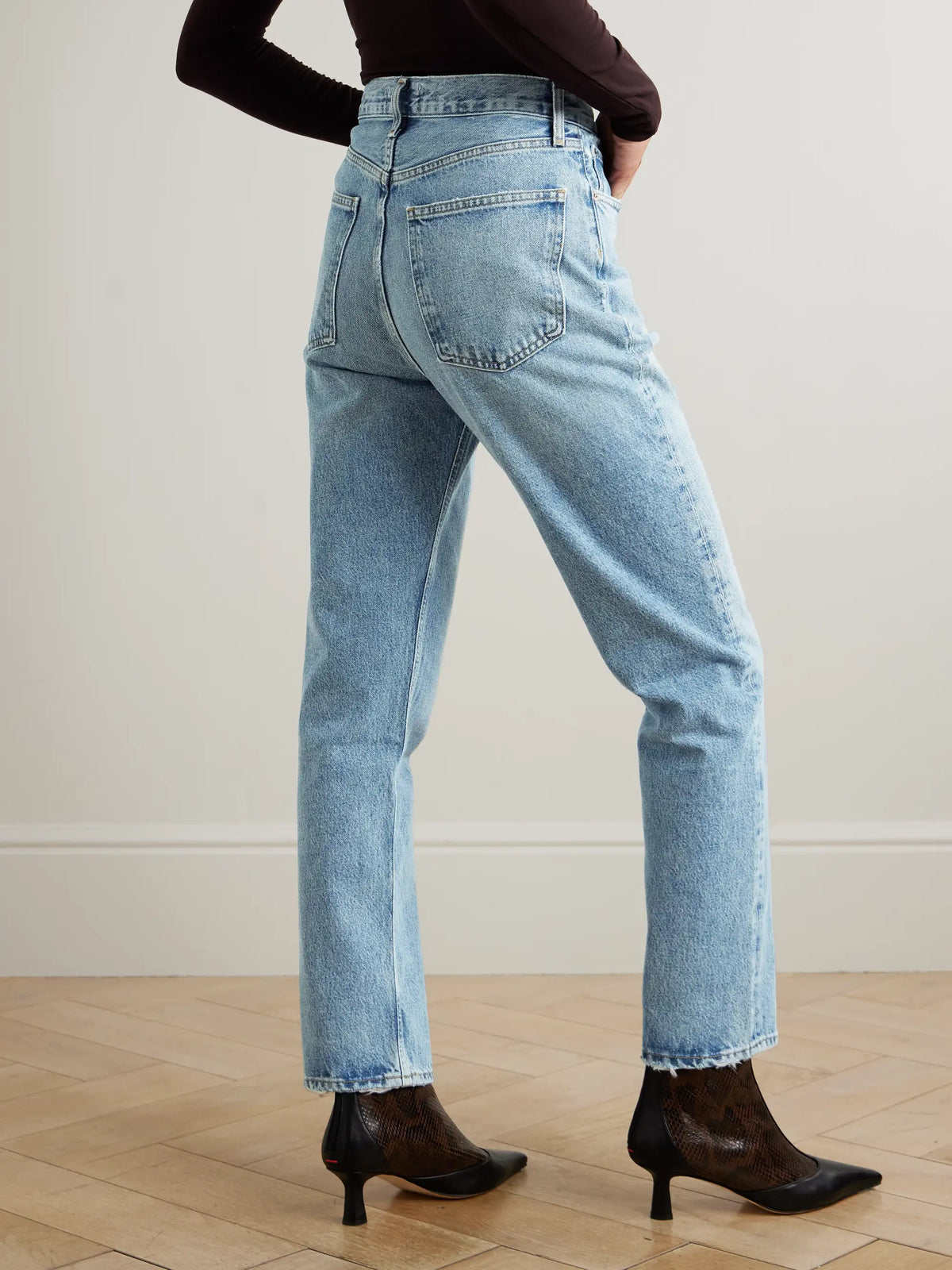 '90s Pinch High-rise Straight-leg Jeans