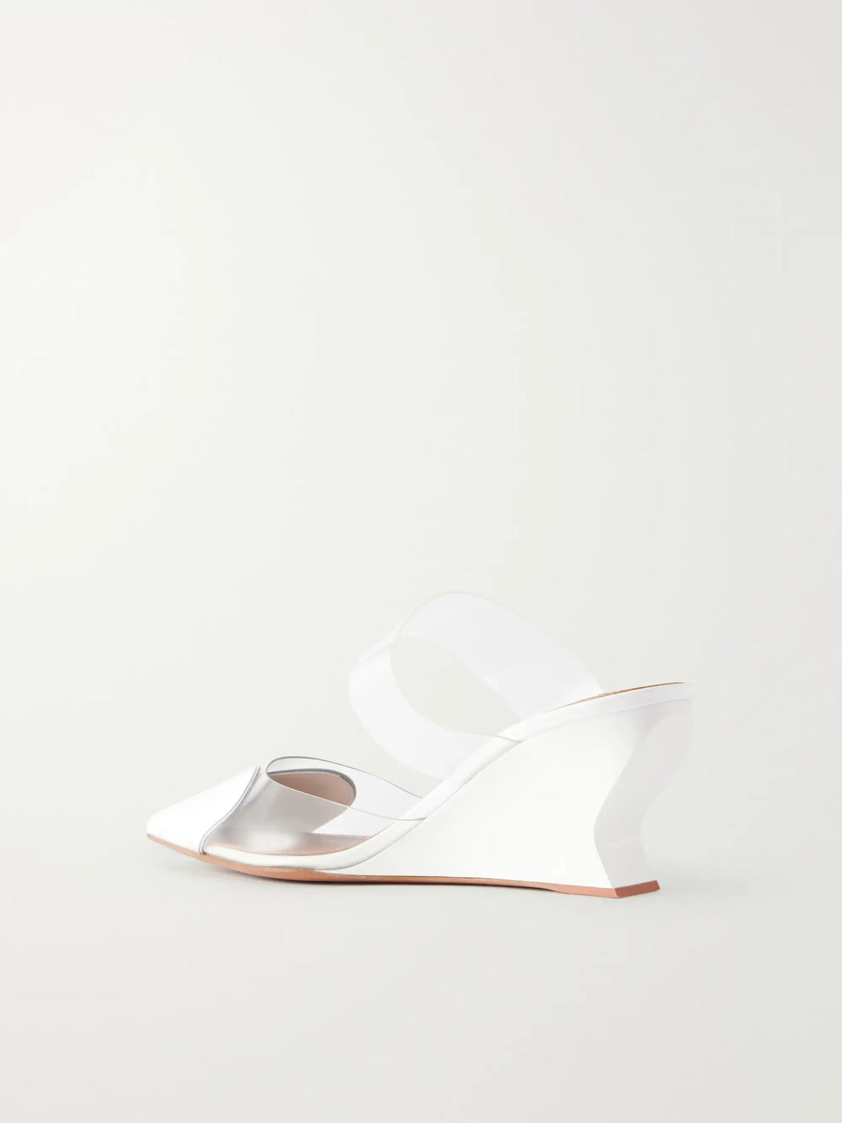 Le Caur 60 Patent-leather And Pvc Wedge Mules