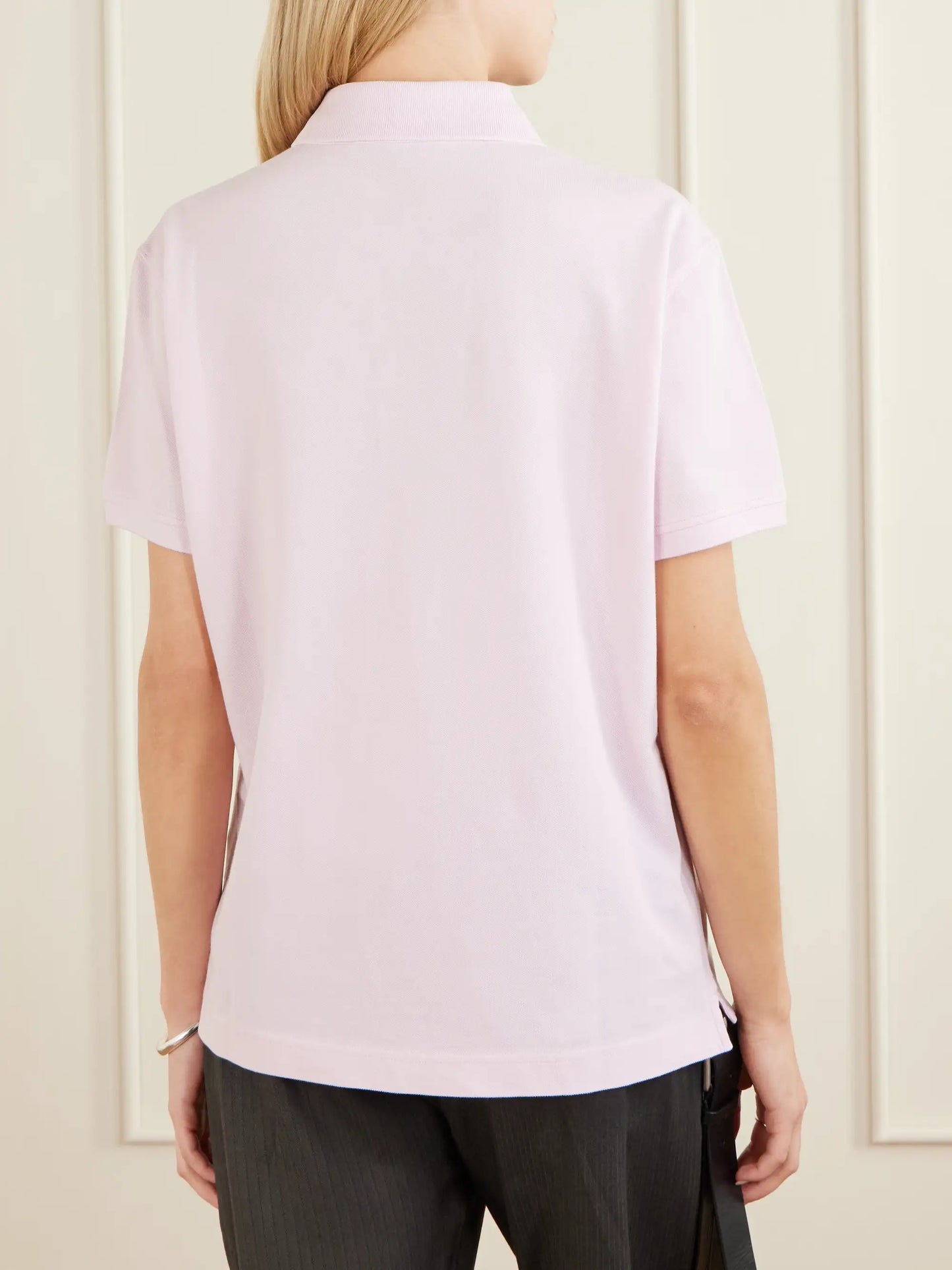 Embroidered Cotton-piqué Polo Shirt