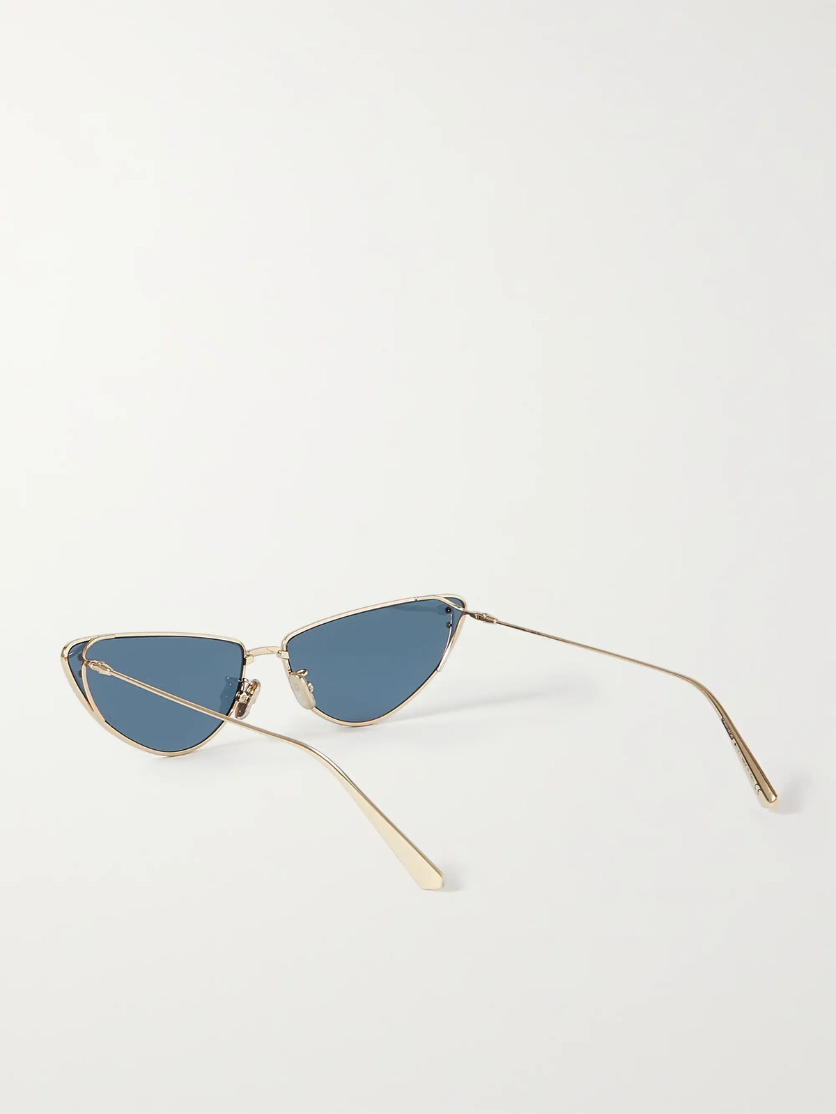 Missdior B1u Cat-eye Gold-tone Sunglasses