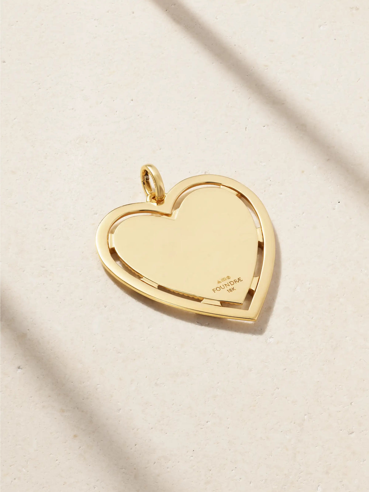True Love 18-karat Gold Diamond Pendant