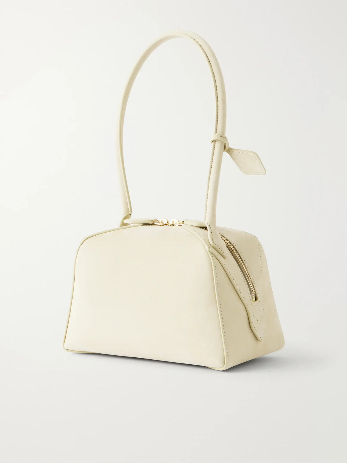 Alaïa Le Bouledogue Mini Nubuck Shoulder Bag