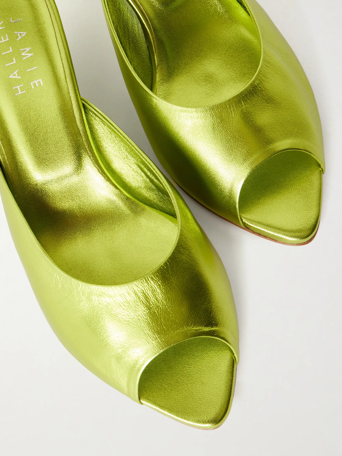 The Kit Metallic Leather Mules