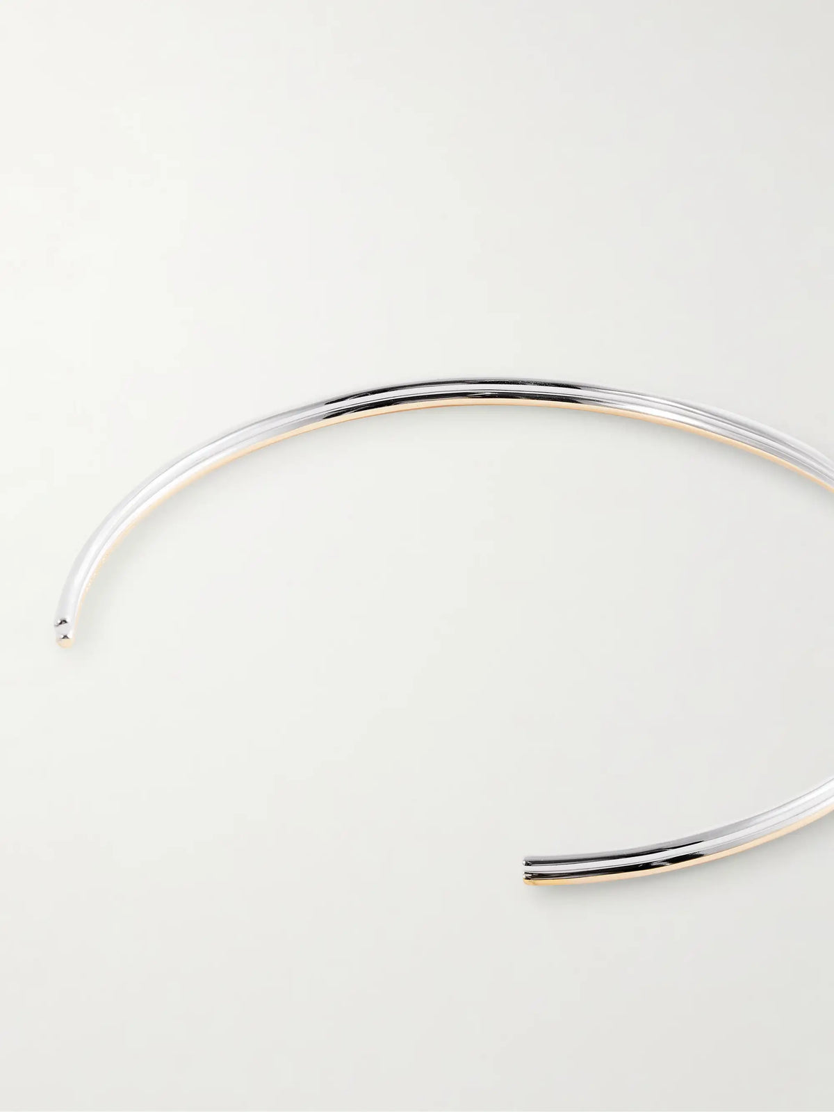 Thread Gold And Silver-tone Choker