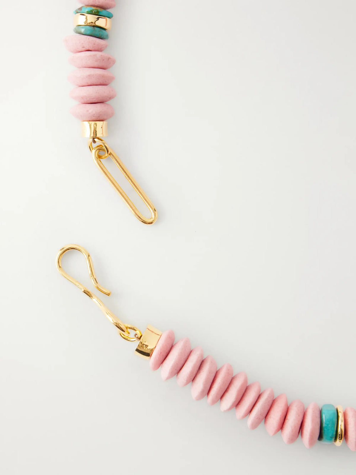 Laguna Gold-plated Turquoise Beaded Necklace