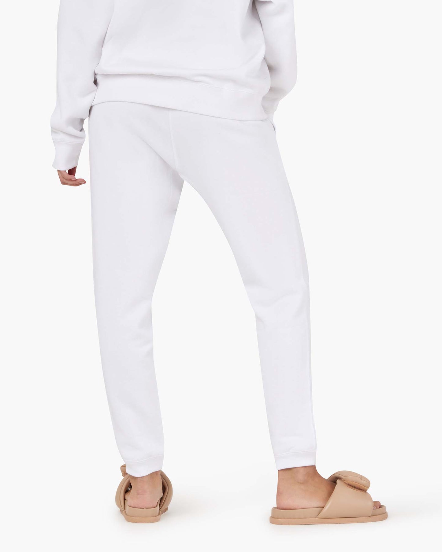 Core Fleece Jogger (White)