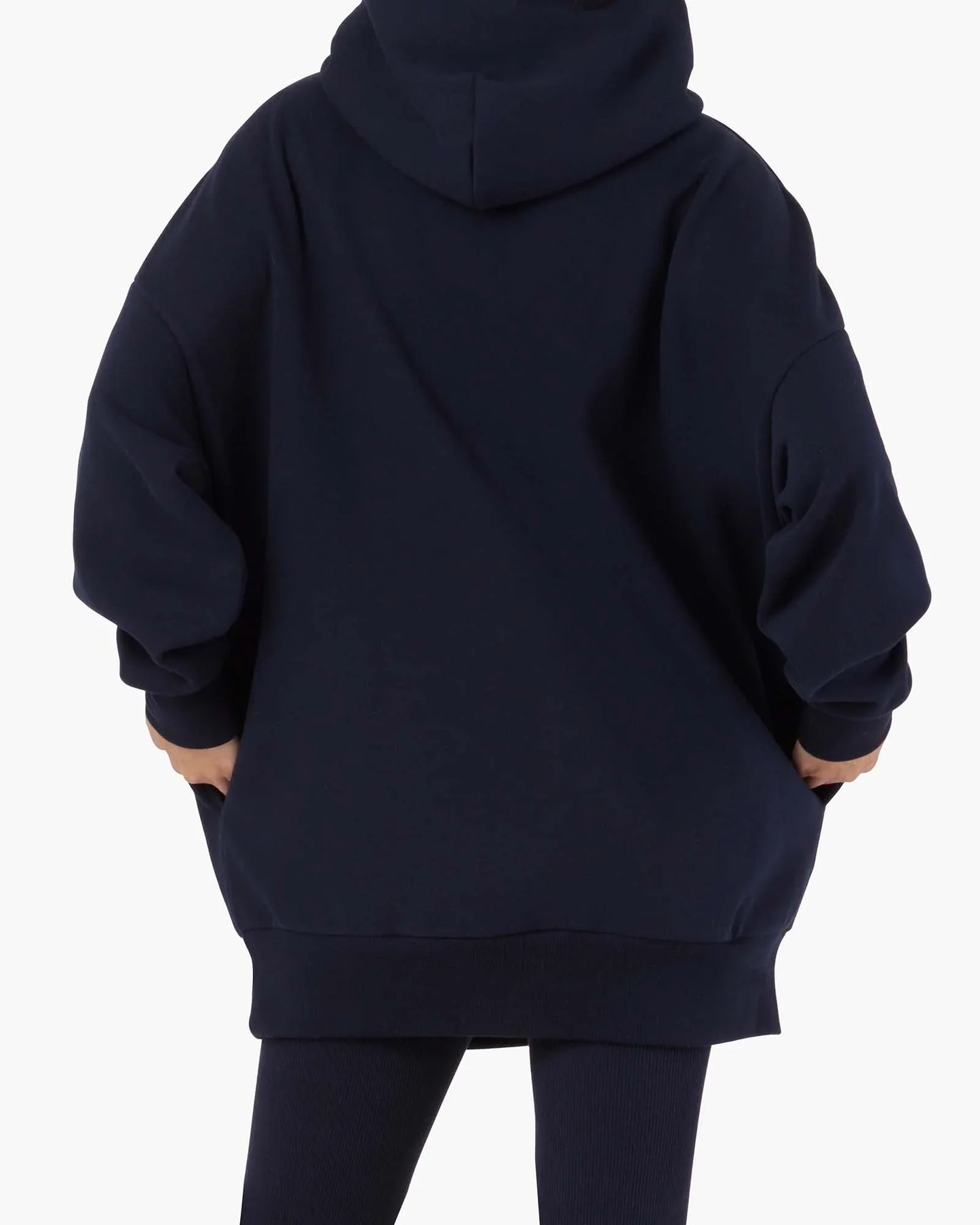 Core Fleece Oversized Hoodie (Midnight Navy)