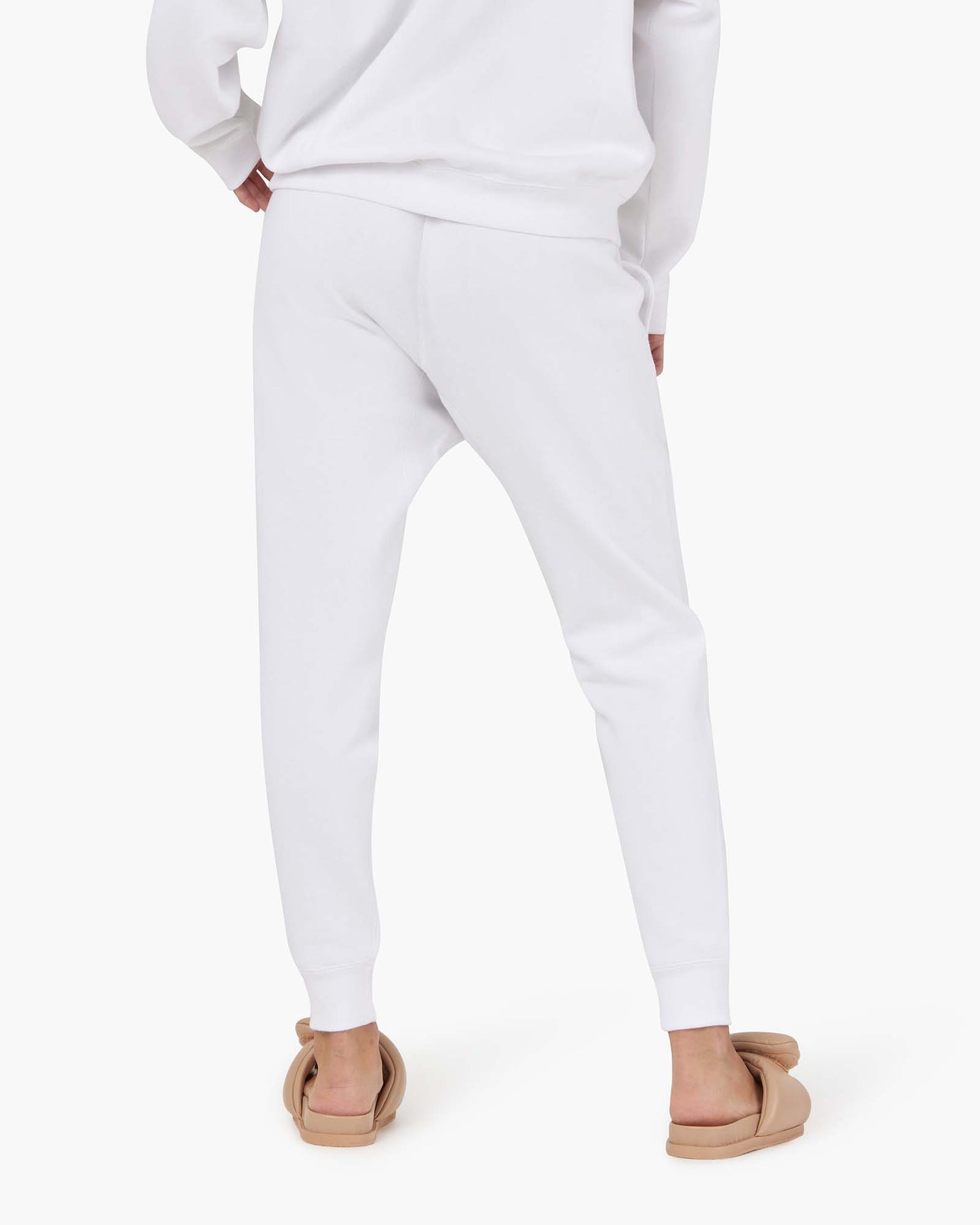 Core Fleece Sport Jogger (White)