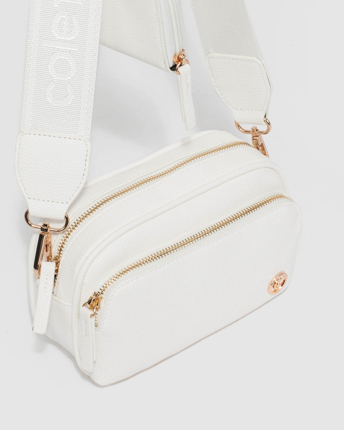 Colette by Colette Hayman And Gold Amalia Crossbody Bag (White)