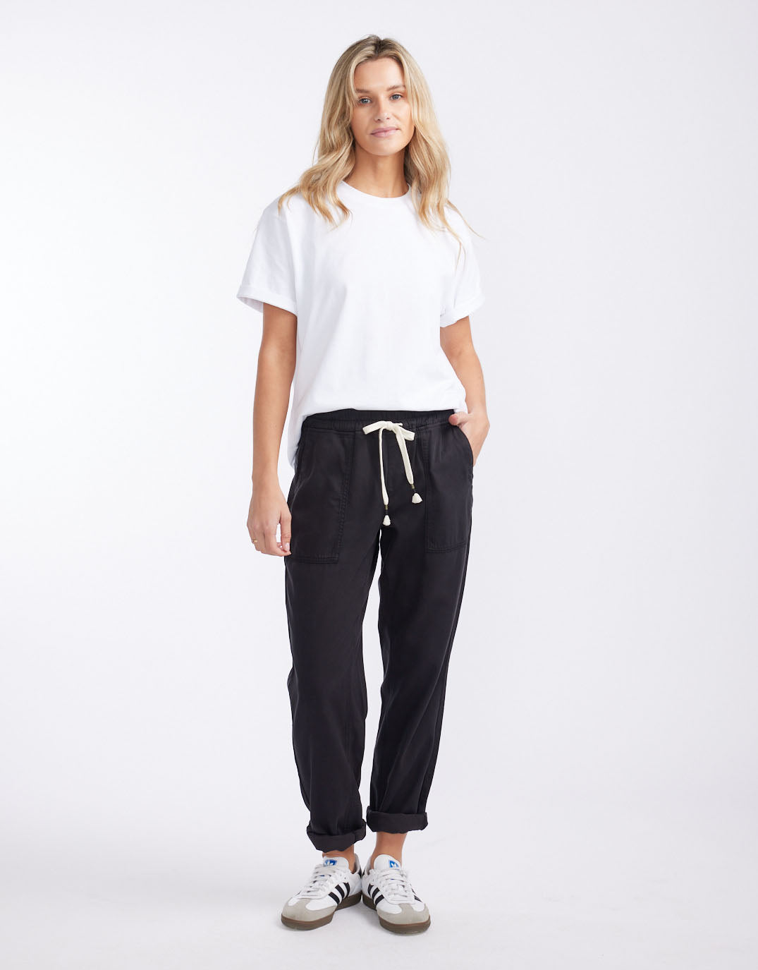 White & Co. Beach Comber Pant (Black)