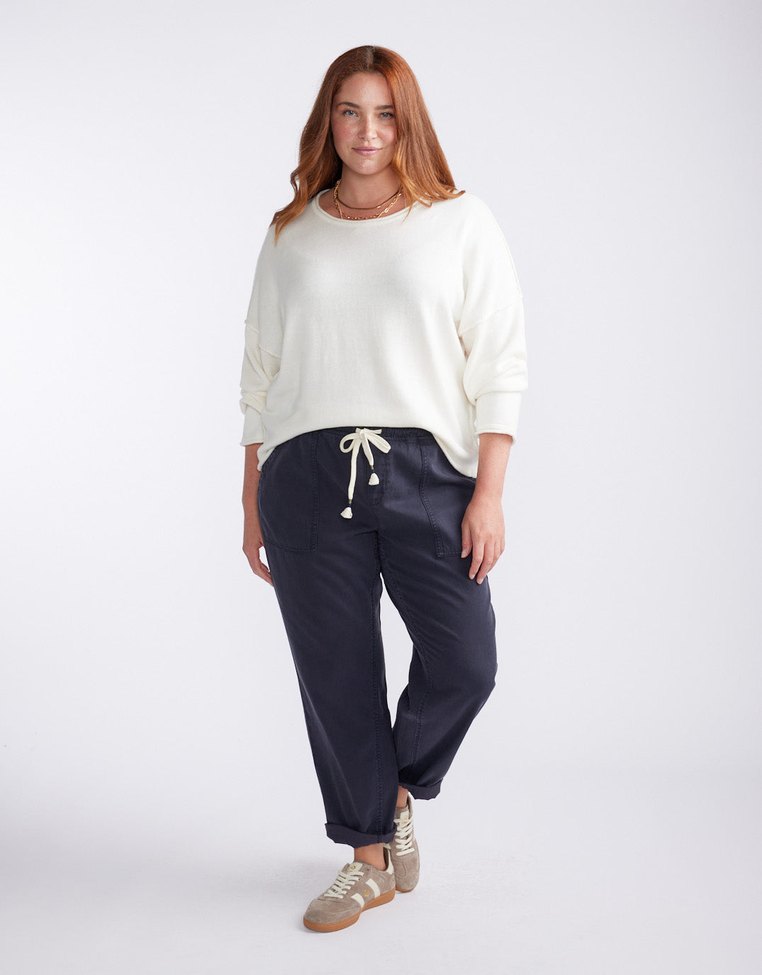 White & Co. Beach Comber Pant (Navy)