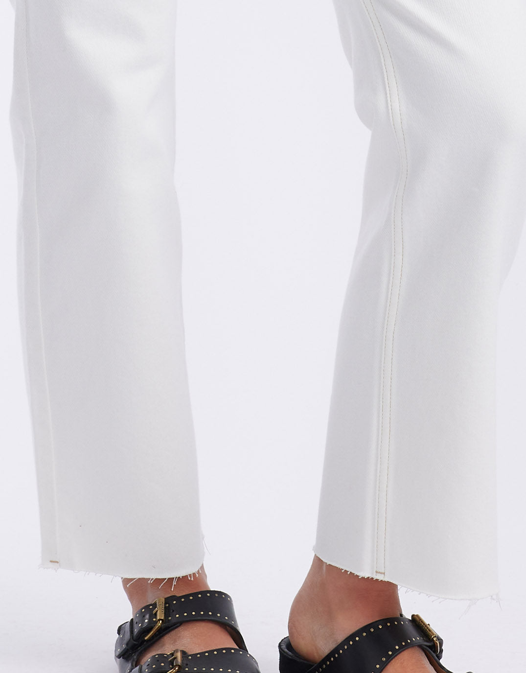& Co. Charlotte Straight Leg Jean White (White)