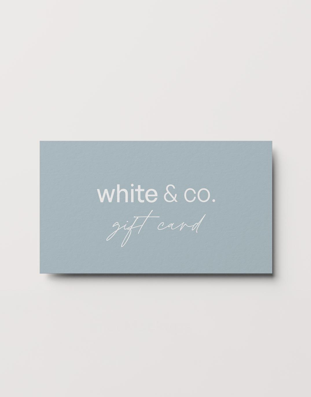 Image of Gift Cards. Product name - White & Co. Gift Card in colour by brand - White & Co.