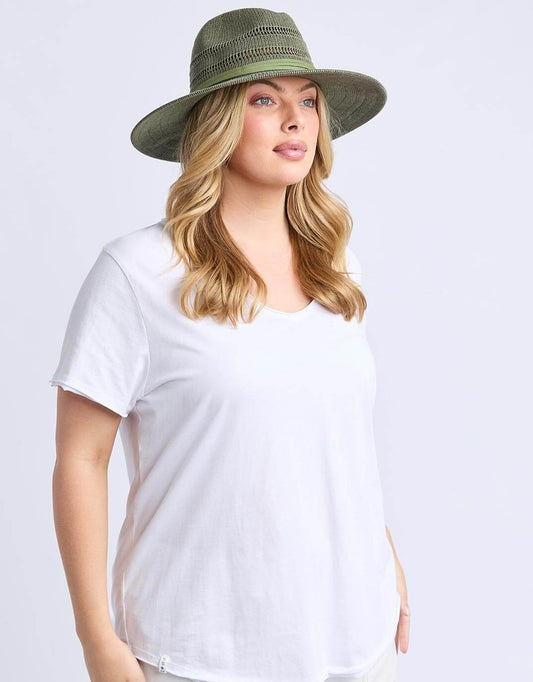 Image of Accessories. Productname: Tropic Hat - in Khaki colour by brand - Elm