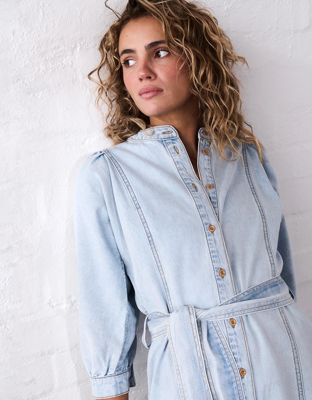 Kireina Gabriella Dress (Sky Blue)