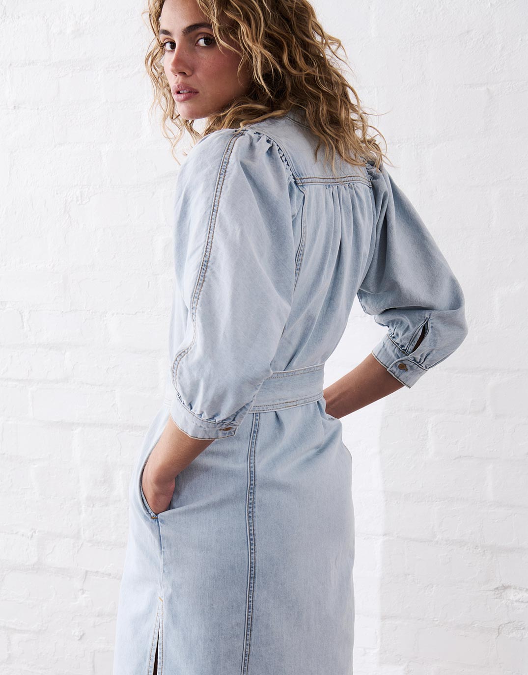 Kireina Gabriella Dress (Sky Blue)