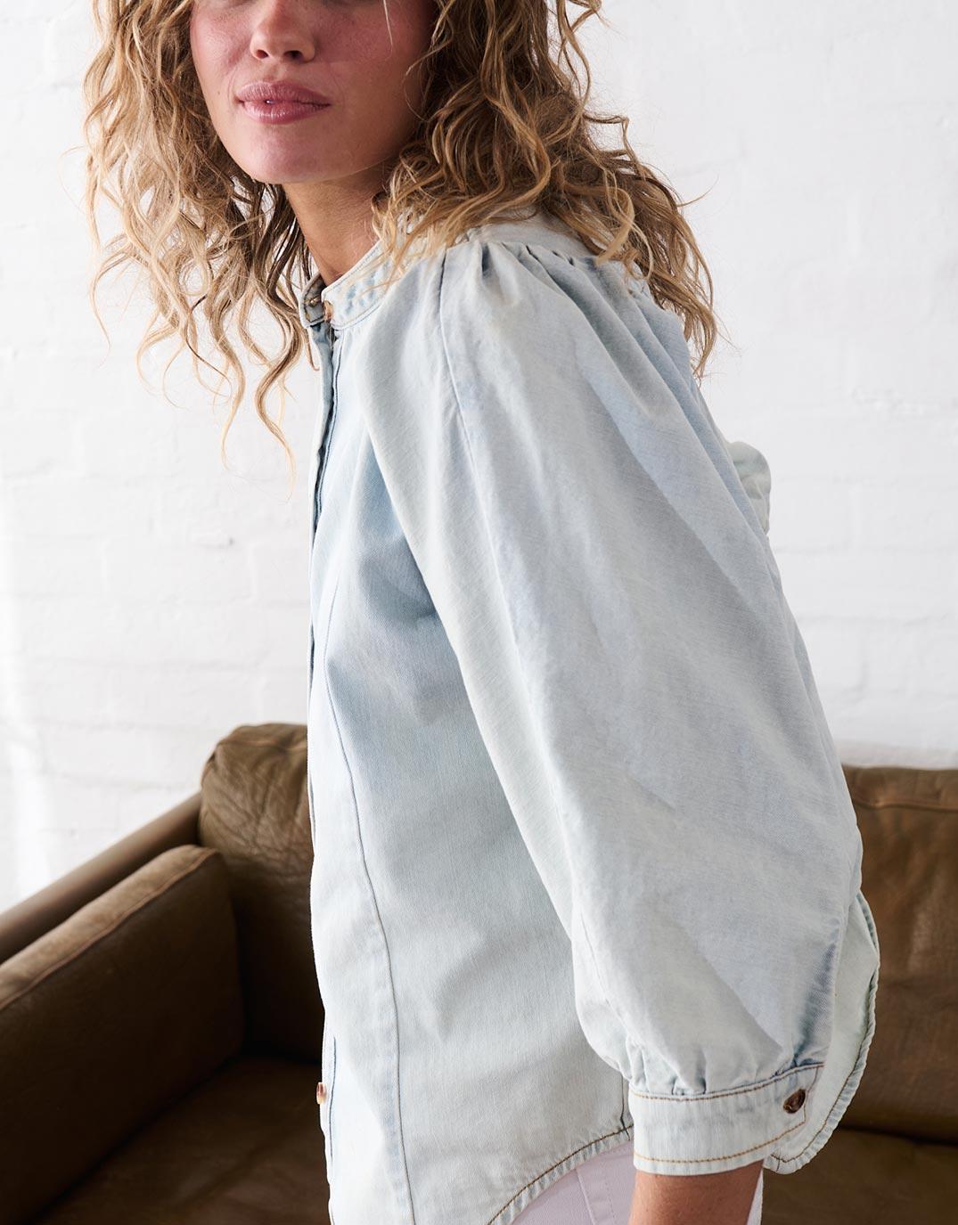 Kireina Gabriella Shirt (Sky Blue)