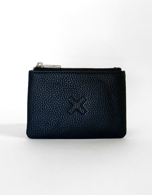 Image of Accessories. Product name - Mia Coin Purse Black in Black colour by brand - White & Co.