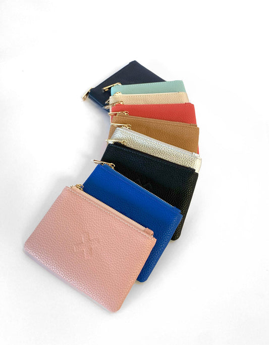 Mia Coin Purse - (Silver)