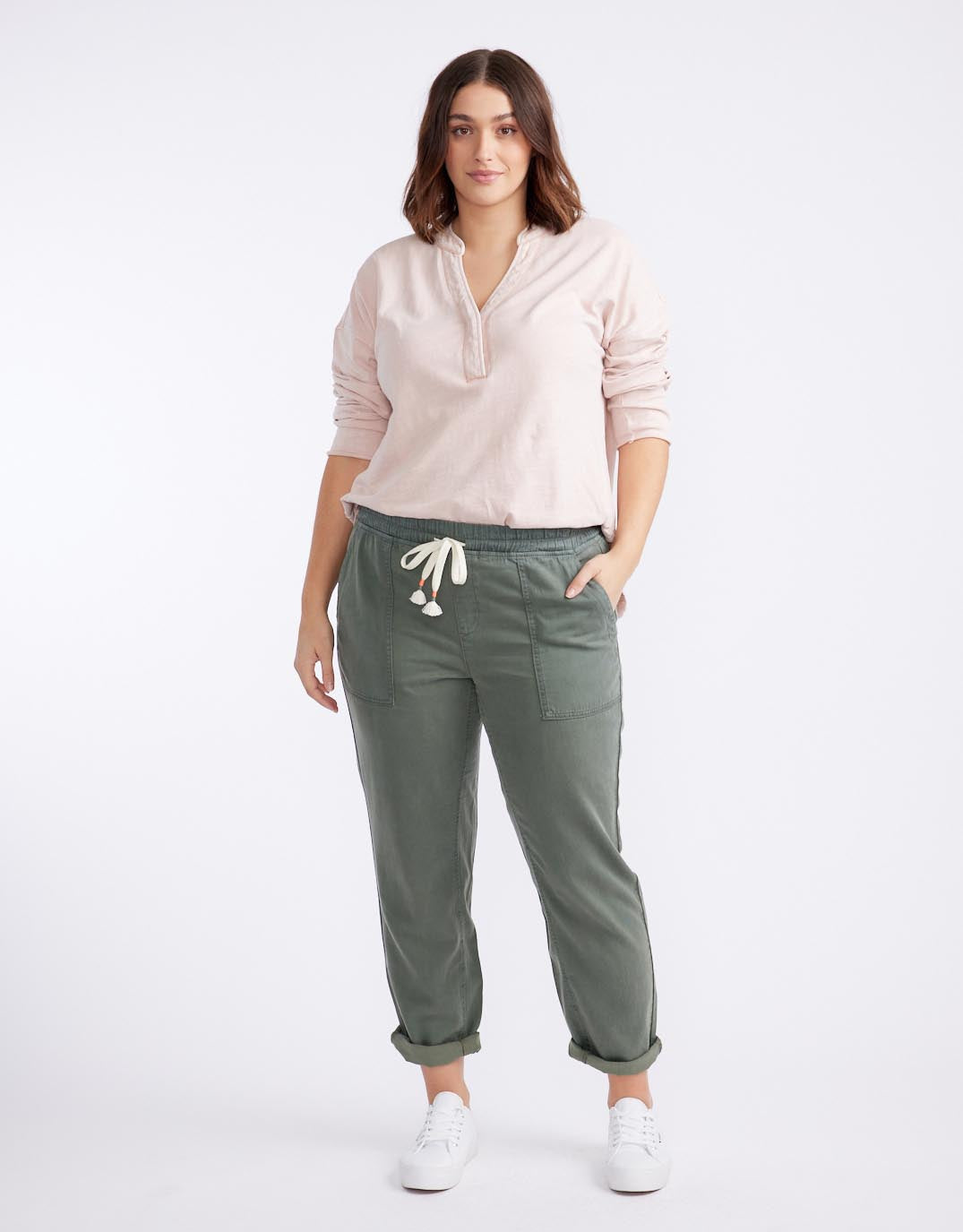 White & Co. Beach Comber Pant (Khaki)