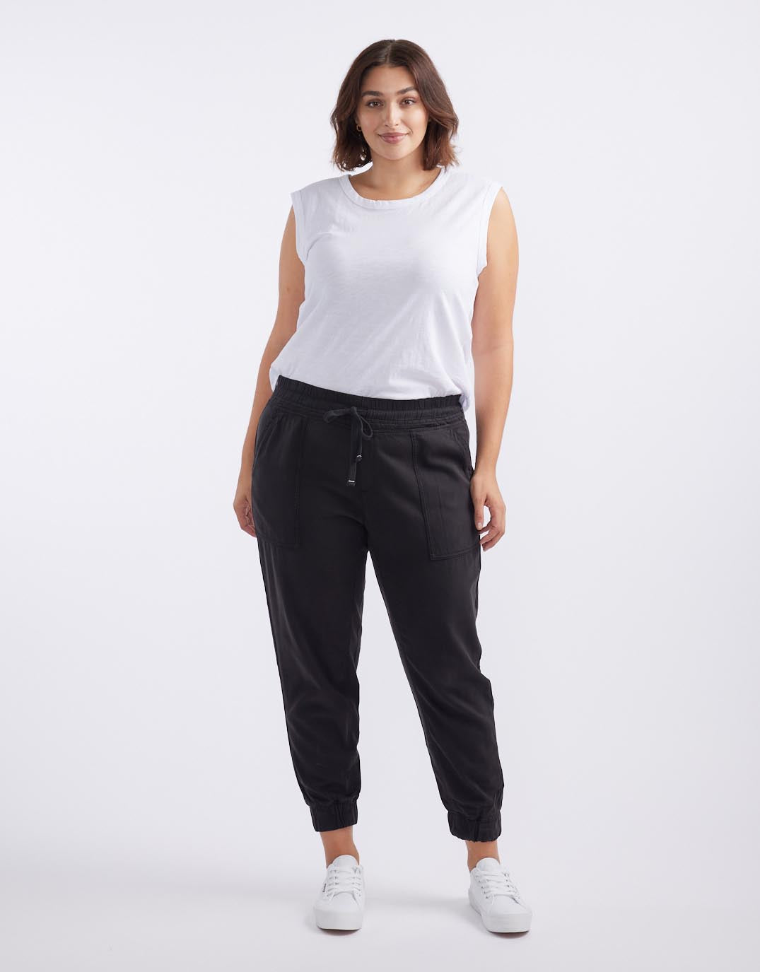 White & Co. Weekend Utility Pants (Black)