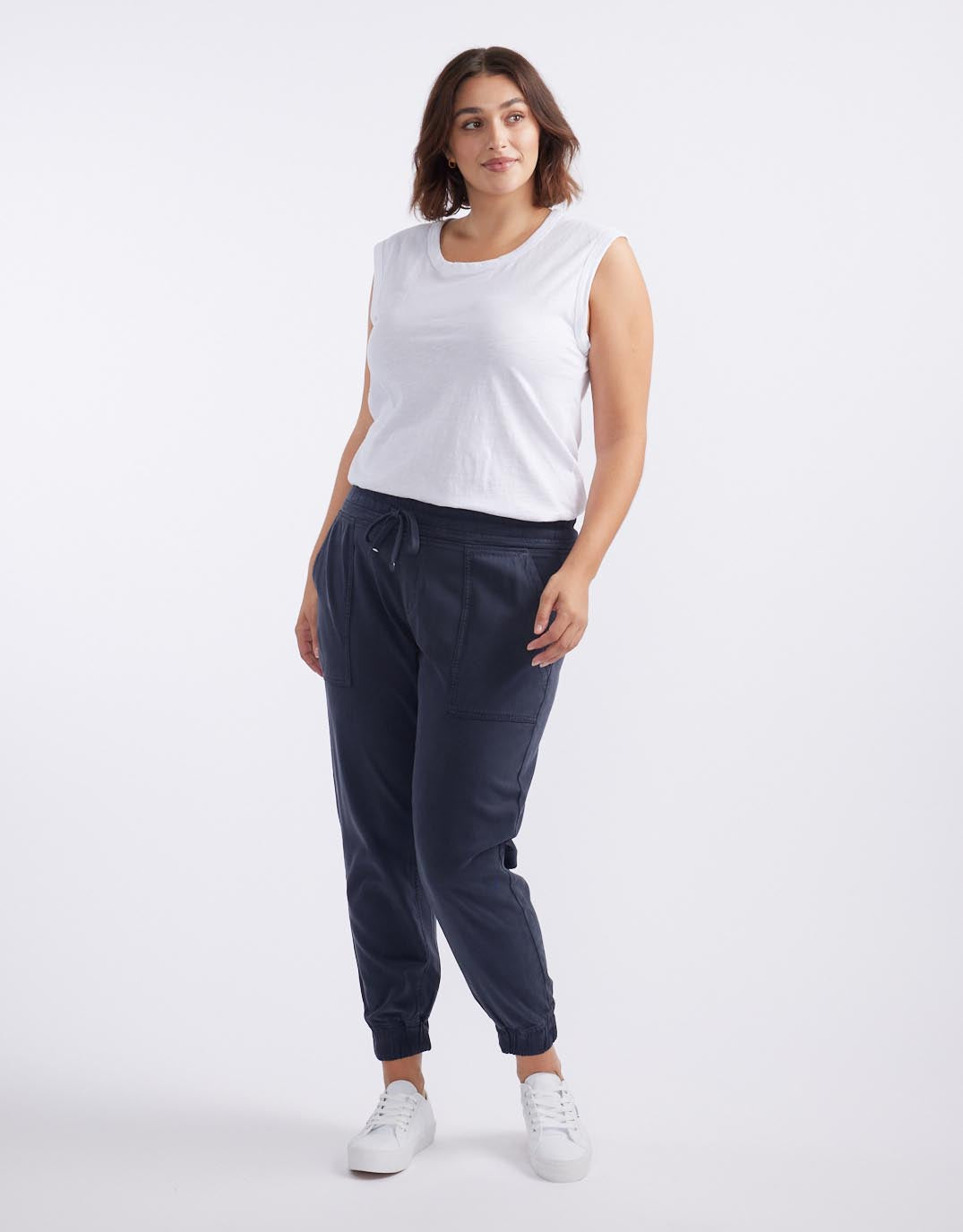 White & Co. Weekend Utility Pants (Navy)