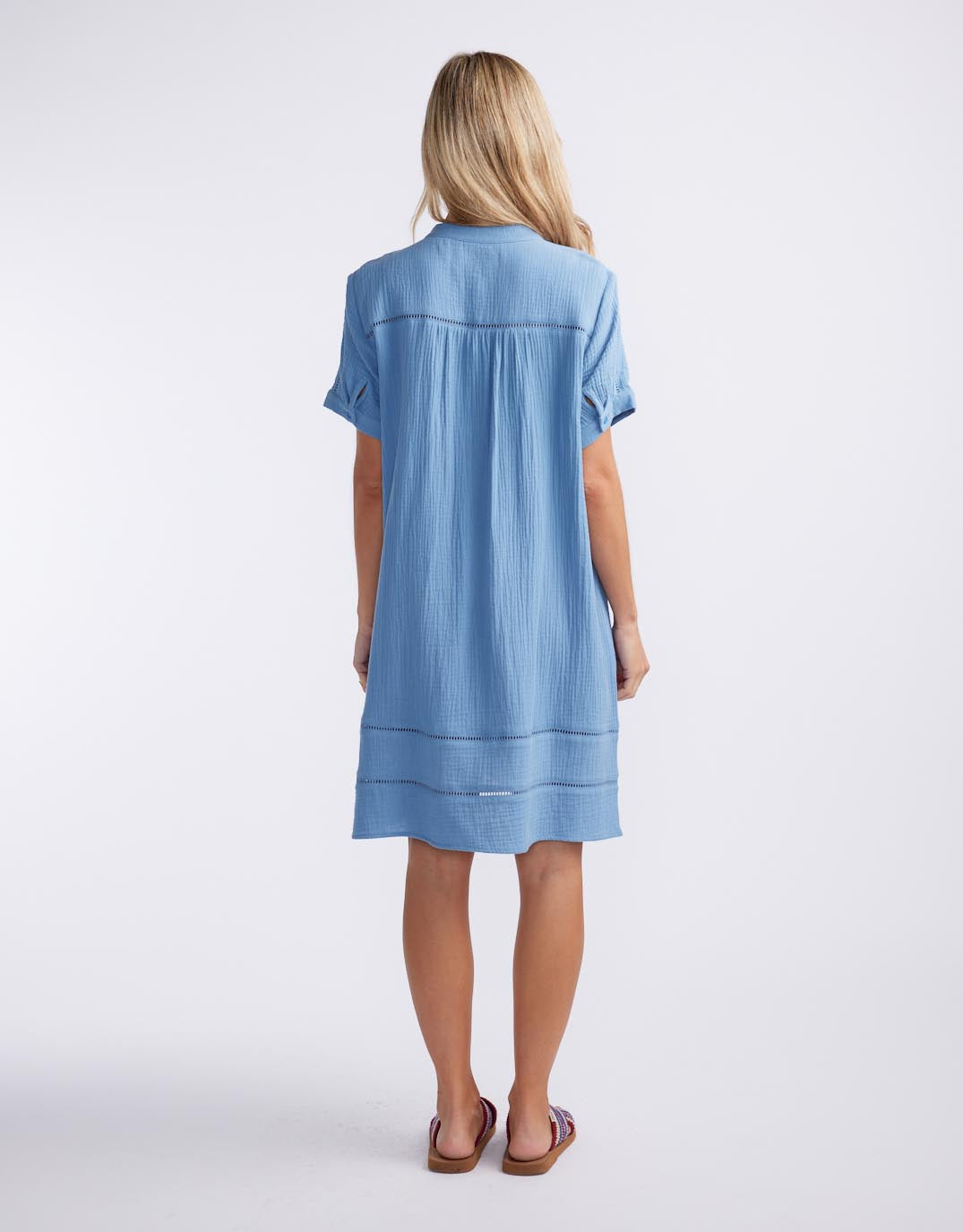 White & Co. Positano Dress (Ocean)