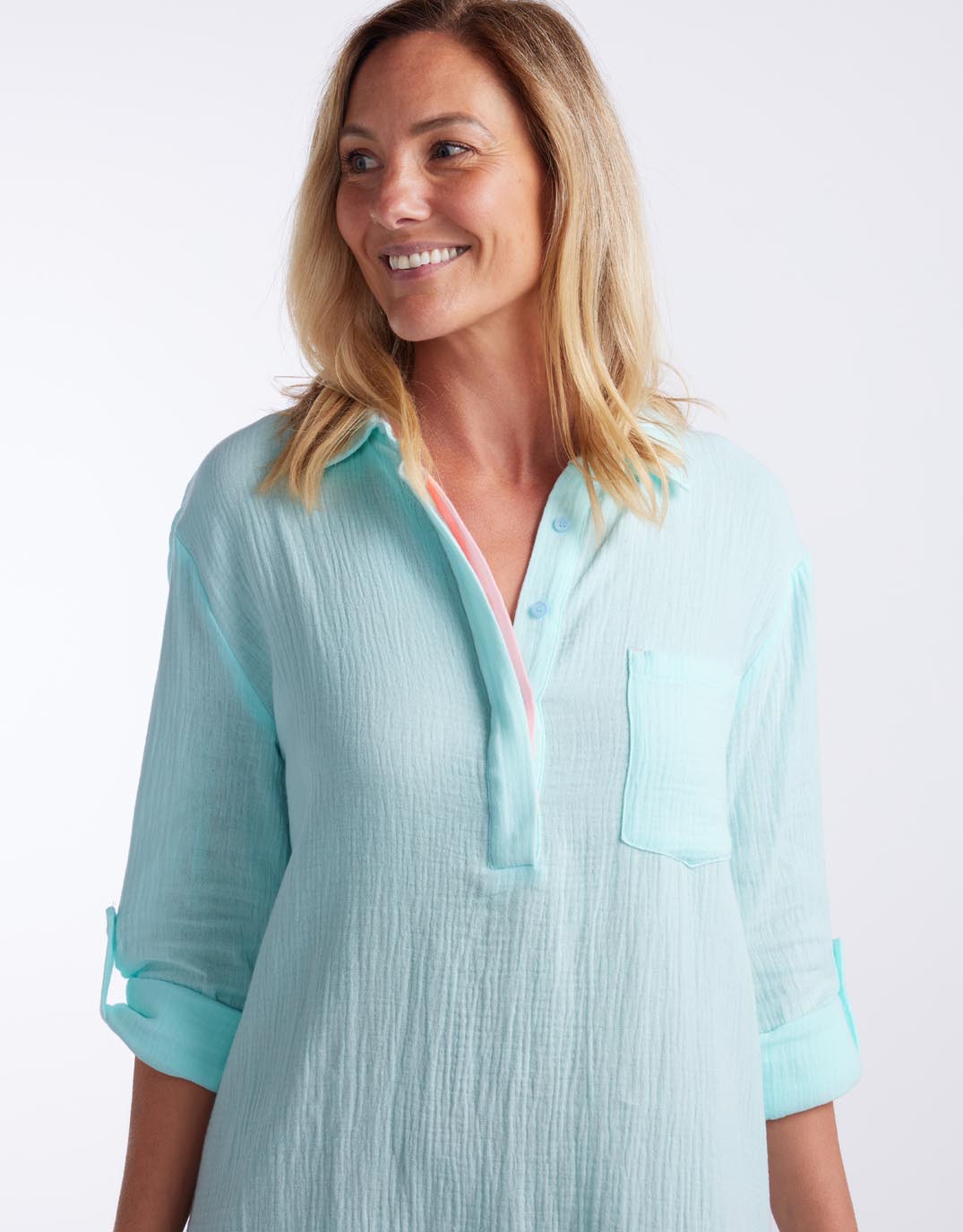 White & Co. St Barts Dress (Seaglass / Ice Pink)