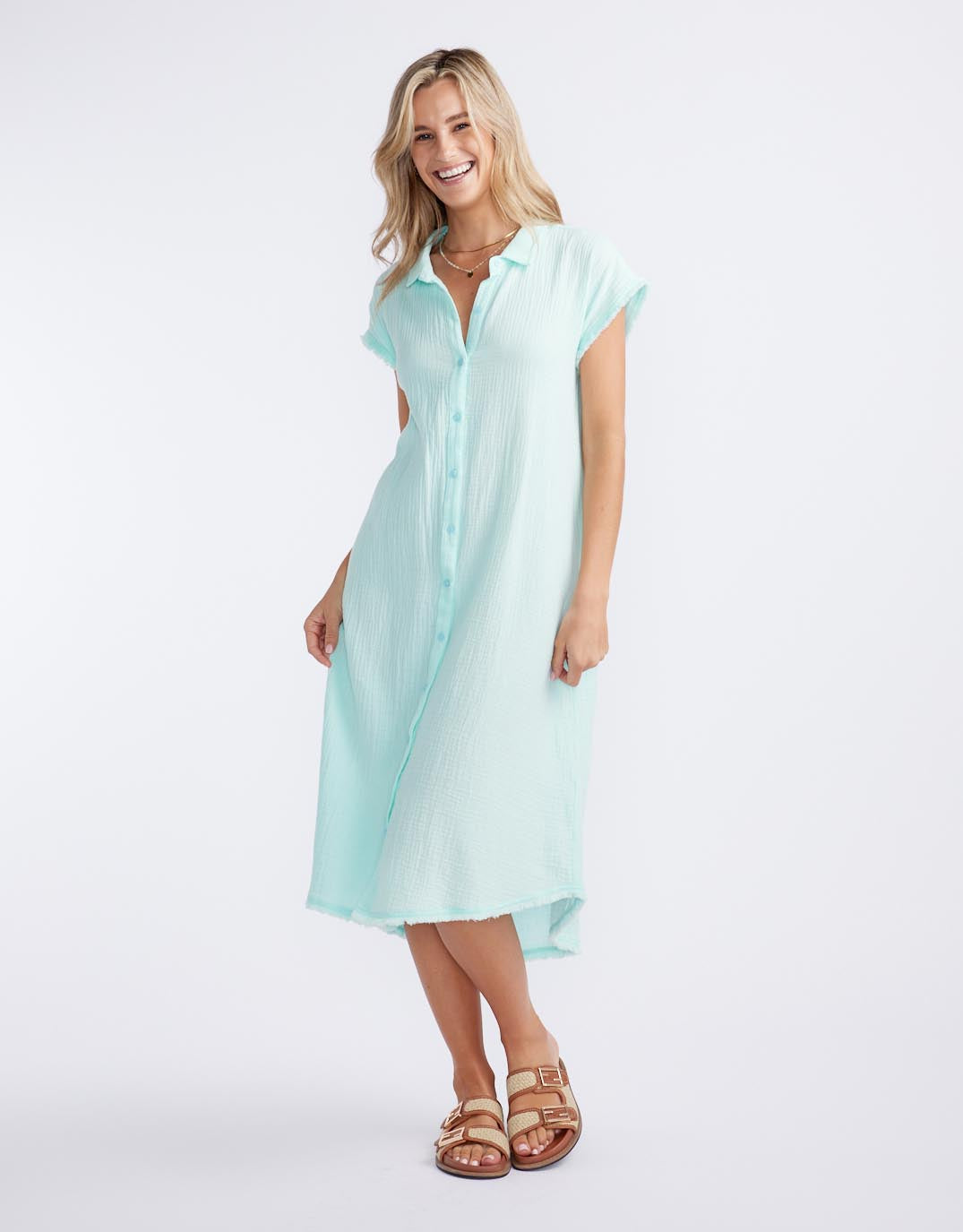 White & Co. Vacation Dress (Seaglass)
