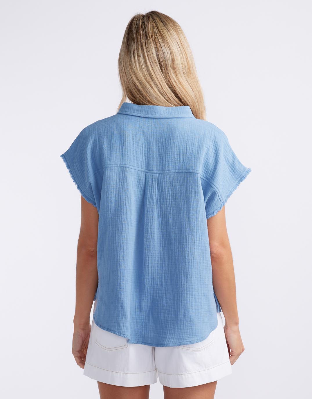 White & Co. Vacation Shirt (Ocean)