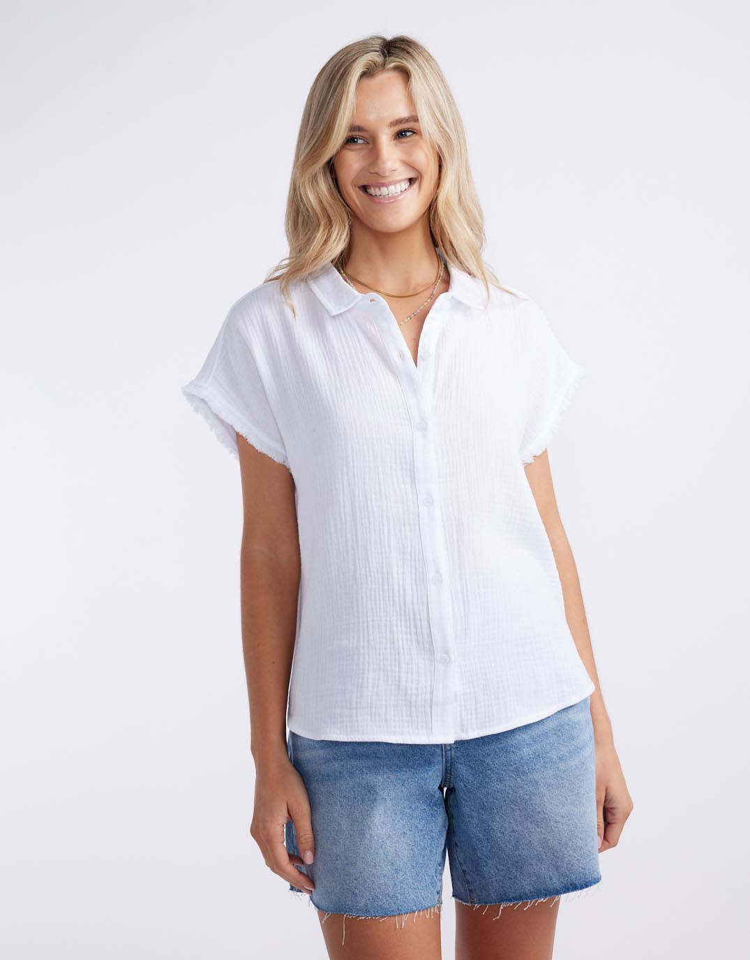 White & Co. Vacation Shirt (White)