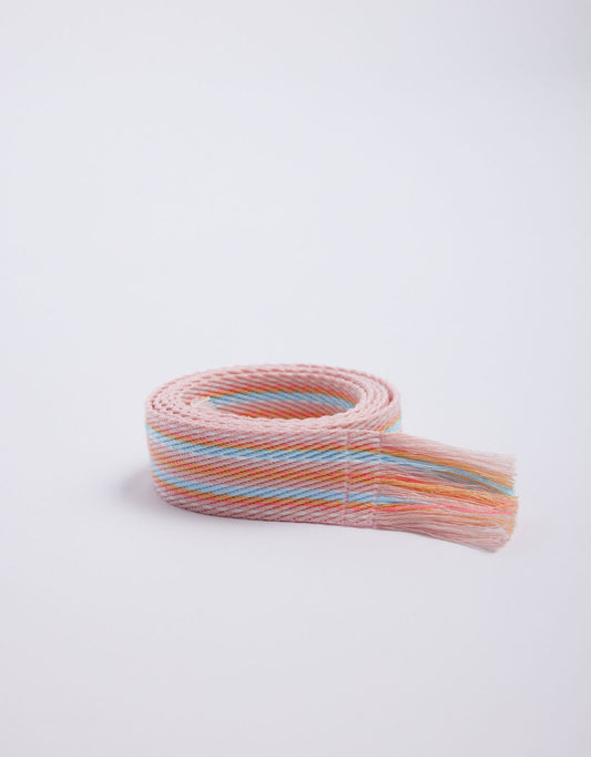 Image of Accessories. Productname: Vacay Belt - in Coral colour by brand - White & Co.