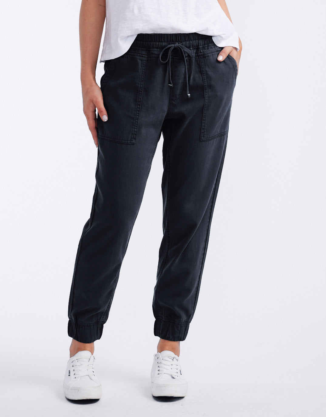 White & Co. Weekend Utility Pants (Black)