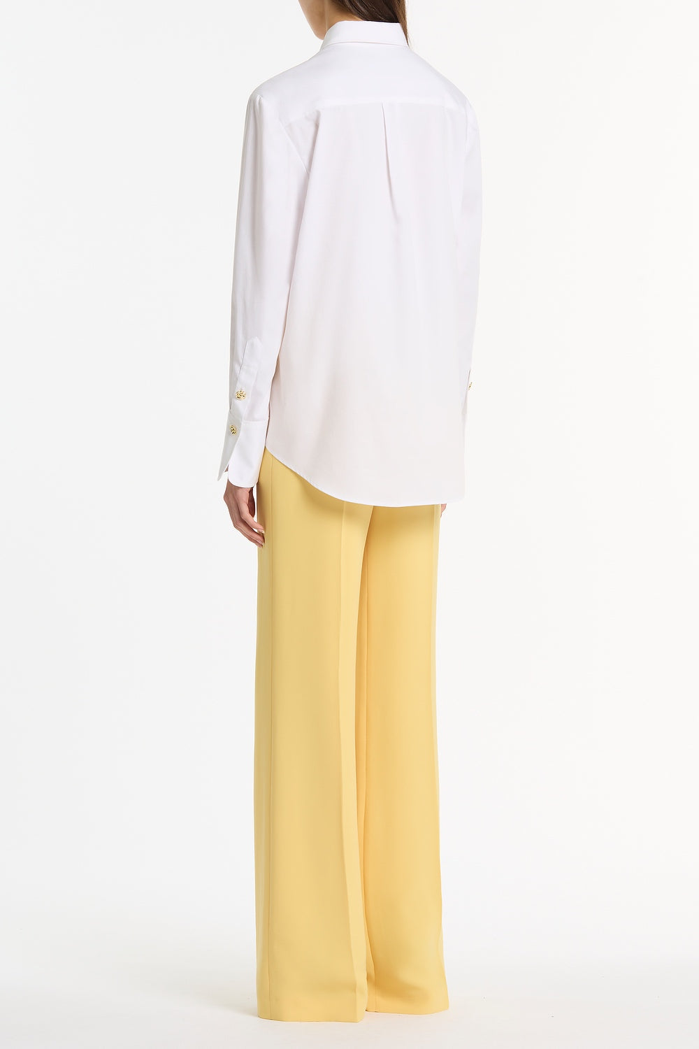Carla Zampatti Cotton Relaxed Shirt (White)